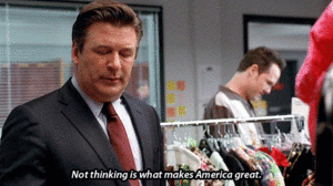 Alec Baldwin GIF. Amerika Gifs Filmsterren Alec baldwin Niet onder de indruk De look 30 rock Jack donaghy 