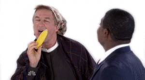 Alec Baldwin GIF. Dansen Gifs Filmsterren Alec baldwin Het eten 30 rock 