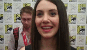 Alison Brie GIF. Annie Jeff Gifs Filmsterren Alison brie Joel mchale Community 