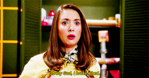 Alison Brie GIF. Televisie Gifs Filmsterren Alison brie 4 Community Comm 
