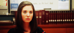 Alison Brie GIF. Gifs Filmsterren Alison brie Zuigeling 