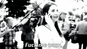 Alison Brie GIF. Gifs Filmsterren Alison brie Community Gemeenschap cast Paley fest 