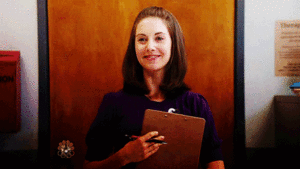 Alison Brie GIF. Gifs Filmsterren Alison brie Community Gemeenschap cast 