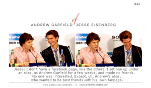 Andrew Garfield GIF. Gifs Filmsterren Andrew garfield Jongen een 