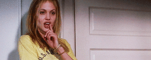 Angelina Jolie GIF. Angelina jolie Lisa Gifs Filmsterren Mond Inocencia interrumpida 