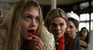 Angelina Jolie GIF. Angelina jolie Gifs Filmsterren Gia Gia carangi 
