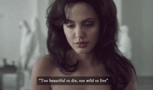 Angelina Jolie GIF. Angelina jolie Gifs Filmsterren Gia 
