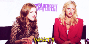 Anna Kendrick GIF. Pitch perfect Gifs Filmsterren Anna kendrick Brittany snow 