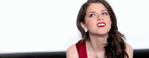 Anna Kendrick GIF. Pitch perfect Kus Gifs Filmsterren Anna kendrick 