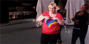 Anna Kendrick GIF. Gifs Filmsterren Anna kendrick Lip sync battle 
