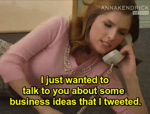 Anna Kendrick GIF. Bioscoop Gifs Filmsterren Anna kendrick Up in the air 