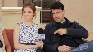 Anna Kendrick GIF. Gifs Filmsterren Anna kendrick Verbazingwekkend 