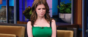 Anna Kendrick GIF. Gifs Filmsterren Anna kendrick Dat gezicht 