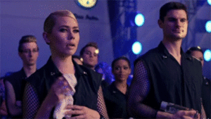 Anna Kendrick GIF. Tv Gifs Filmsterren Anna kendrick Lip sync battle Flanneltits 