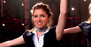 Anna Kendrick GIF. Film Pitch perfect Gifs Filmsterren Anna kendrick 