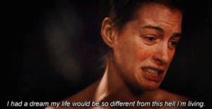 Anne Hathaway GIF. Gifs Filmsterren Anne hathaway Lip sync battle Emily blunt Dorks 
