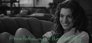 Anne Hathaway GIF. Gifs Filmsterren Anne hathaway 