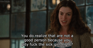 Anne Hathaway GIF. Oscar Gifs Filmsterren Anne hathaway 