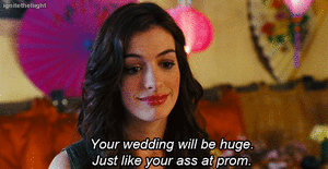 Anne Hathaway GIF. Liefde Gifs Filmsterren Anne hathaway Bridewars 