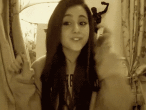Ariana Grande GIF. Artiesten Ariana grande Gifs 