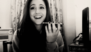 Ariana Grande GIF. Artiesten Ariana grande Gifs 