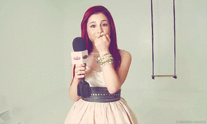 Ariana Grande GIF. Artiesten Ariana grande Gifs 