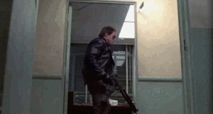Arnold Schwarzenegger GIF. Film Terminator Gifs Filmsterren Arnold schwarzenegger James cameron Science fiction Verschrikking Th 