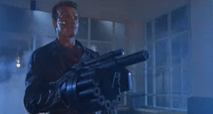 Arnold Schwarzenegger GIF. Gifs Filmsterren Arnold schwarzenegger Commando Leugen I lied 