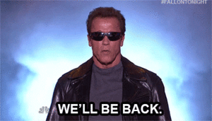 Arnold Schwarzenegger GIF. Film Terminator Gifs Filmsterren Arnold schwarzenegger James cameron Science fiction Verschrikking Th 