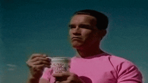 Arnold Schwarzenegger GIF. Gifs Filmsterren Arnold schwarzenegger Geanimeerde Vhs 