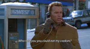Arnold Schwarzenegger GIF. Film Terminator Gifs Filmsterren Arnold schwarzenegger Tieten 