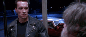 Arnold Schwarzenegger GIF. Bang Terminator Zonnebril Gifs Filmsterren Arnold schwarzenegger Behandelen Terminator 2 