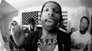 Rihanna GIF. Artiesten Rihanna Gifs Asap rocky Modekilla 