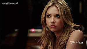 Ashley Benson GIF. Pretty little liars Gifs Filmsterren Ashley benson Pll Hann 