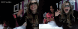 Ashley Benson GIF. Gifs Filmsterren Ashley benson Ashley benson s Mijn koningin Keek Pll achter de schermen 
