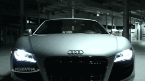 Audi GIF. Voertuigen Auto Audi Gifs Geleid Auto&amp;#39;s R8 Automobiel Luxe Supercars 