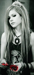 Avril Lavigne GIF. Artiesten Avril lavigne Gifs Opgewonden 