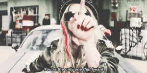 Avril Lavigne GIF. Artiesten Avril lavigne Gifs 
