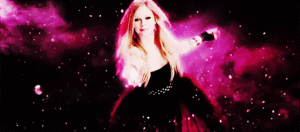 Avril Lavigne GIF. Artiesten Avril lavigne Gifs Black star 