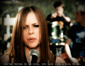 Avril Lavigne GIF. Artiesten Avril lavigne Gifs Muziekvideo 