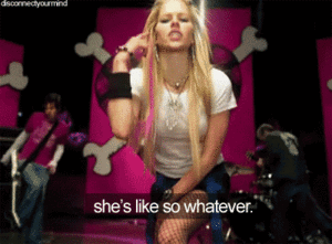 Avril Lavigne GIF. Artiesten Avril lavigne Gifs Opgewonden Duimen omhoog Grote glimlach 