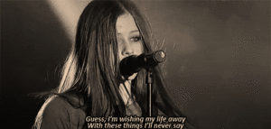 Avril Lavigne GIF. Artiesten Avril lavigne Gifs 