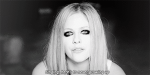 Avril Lavigne GIF. Artiesten Avril lavigne Gifs Mhe 