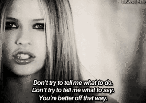 Avril Lavigne GIF. Artiesten Avril lavigne Gifs Etc 