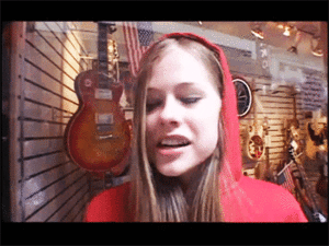 Avril Lavigne GIF. Artiesten Avril lavigne Gifs 