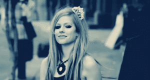 Avril Lavigne GIF. Artiesten Avril lavigne Smile Gifs 