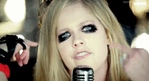 Avril Lavigne GIF. Artiesten Avril lavigne Zonnebril Gifs 