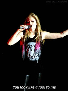 Avril Lavigne GIF. Artiesten Avril lavigne Gifs Frases 