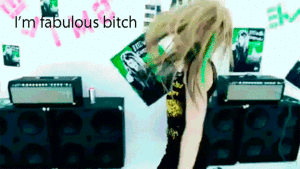 Avril Lavigne GIF. Artiesten Avril lavigne Zonnebril Gifs 