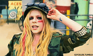 Avril Lavigne GIF. Artiesten Avril lavigne Gifs Breuk 
